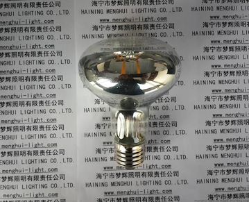 新品LED灯丝灯泡R80反射型E27透明 4W